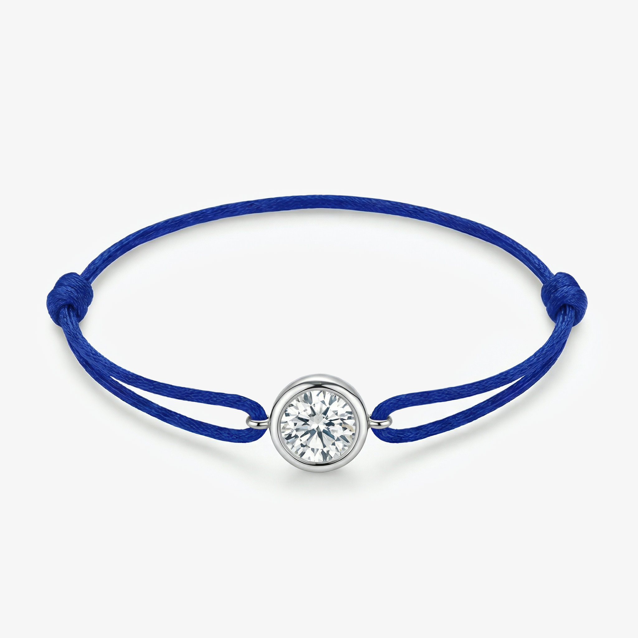 Bratara pe snur cu pandantiv si diamant 0.50ct