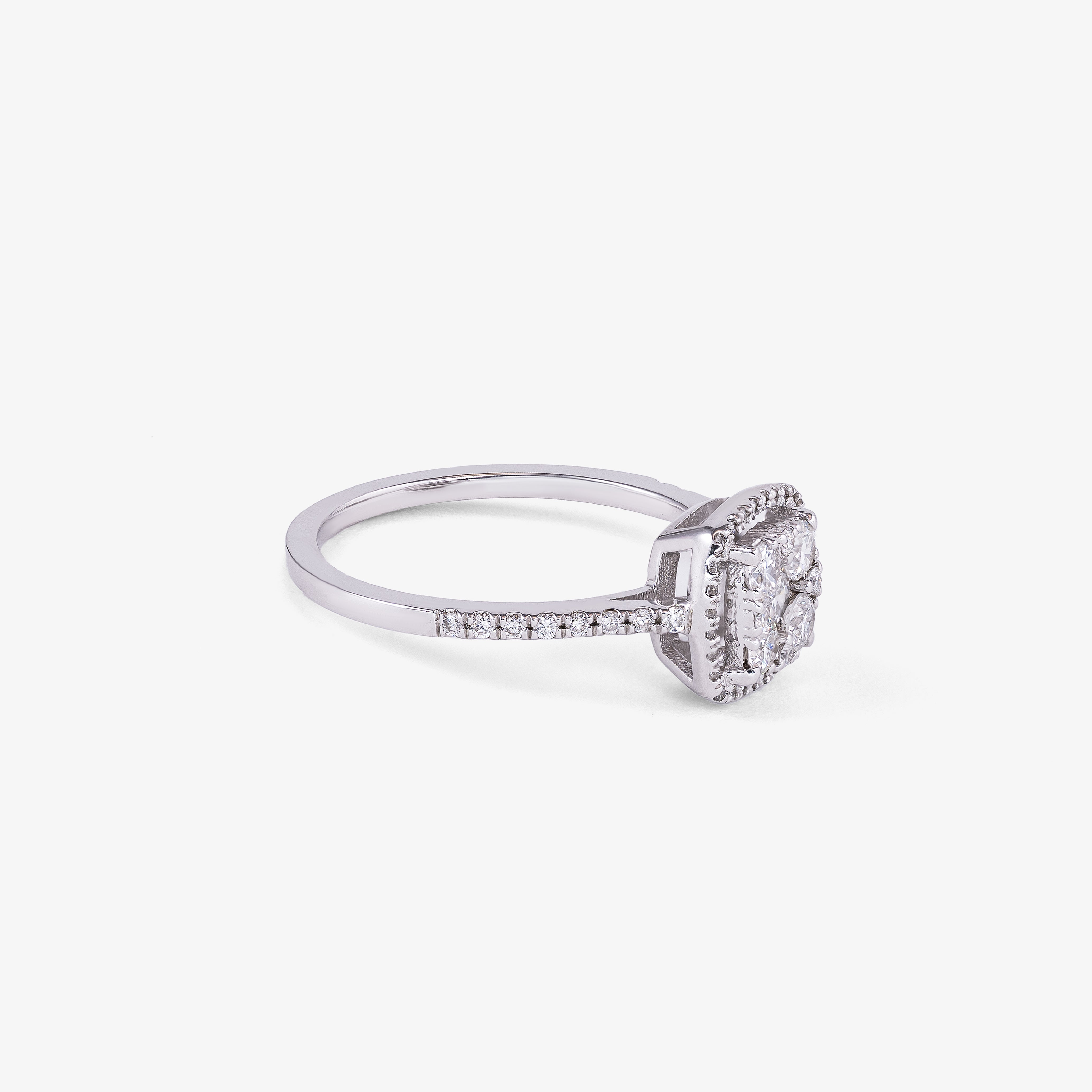 Inel aur 18k cu diamante 0.52 ct G/SI