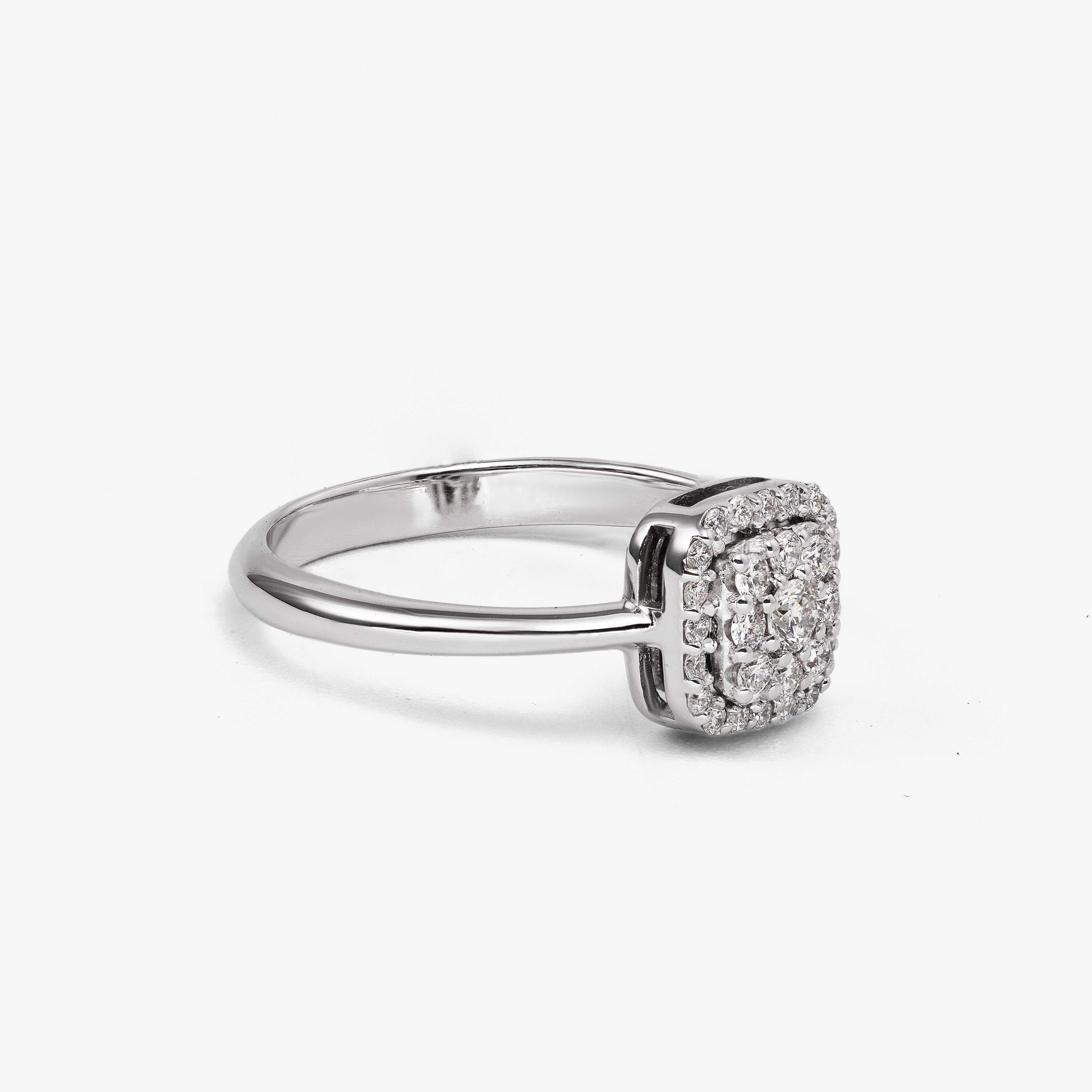 Inel aur 18k cu diamante 0.31 ct
