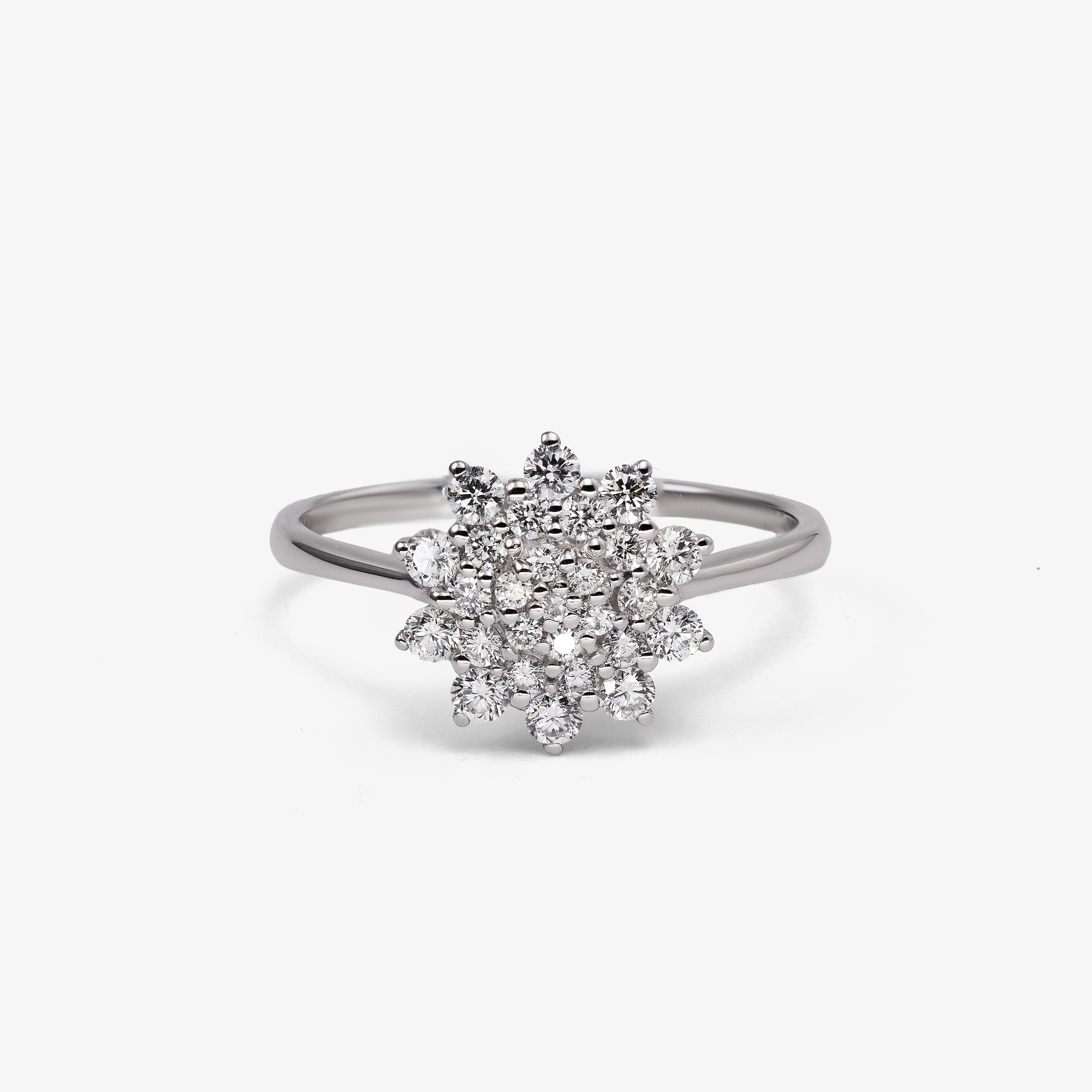 Inel aur 18k cu diamante 0.64 ct