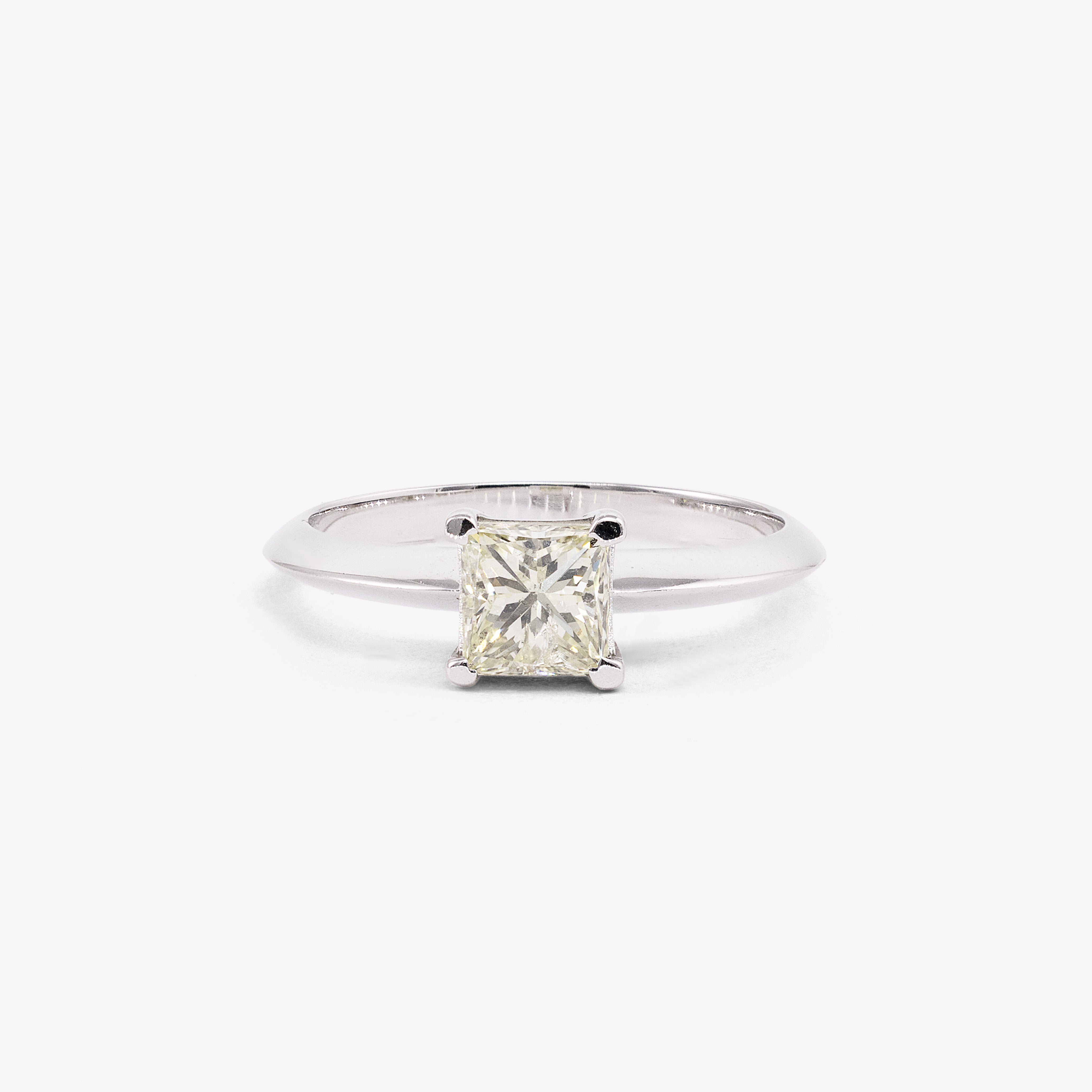 Inel de logodna din aur 18k cu diamant 0.90 ct