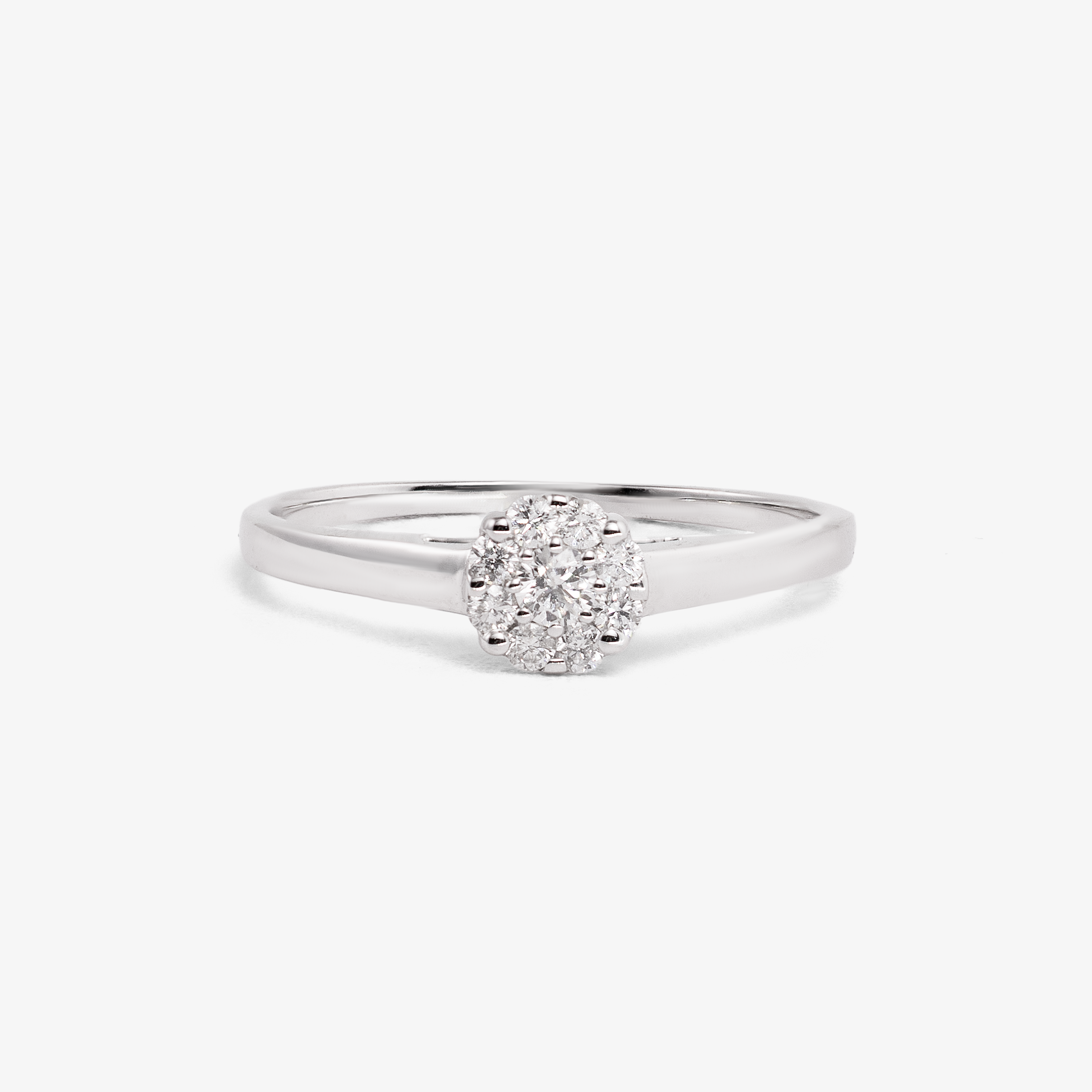 Inel aur 18k cu diamante 0.19 ct