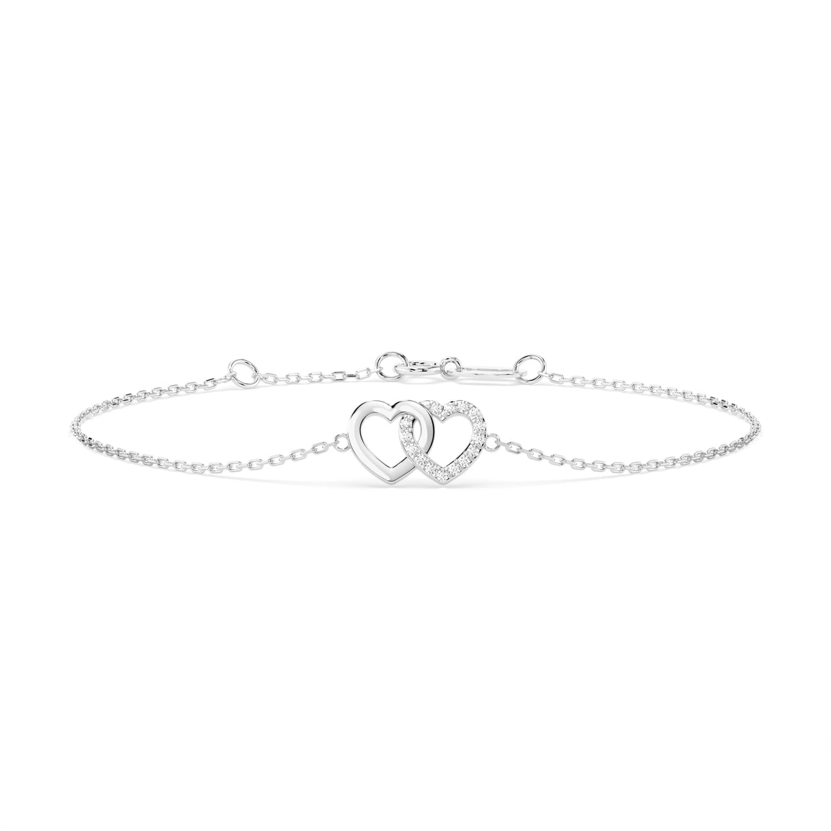 Brățară din Aur cu Diamante, Forma Rotund Briliant, 0,08 CT