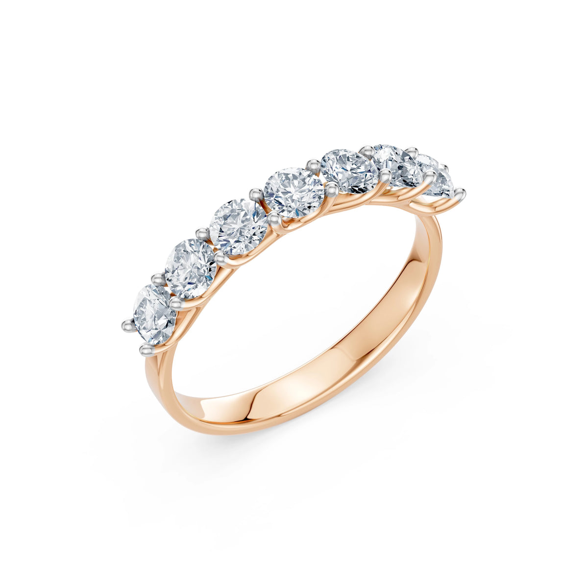 Inel din Aur cu Diamante, Forma Rotund Briliant, 1,05 CT