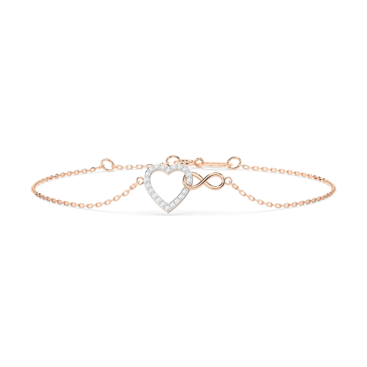 Brățară din Aur cu Diamante, Forma Rotund Briliant, 0,11 CT