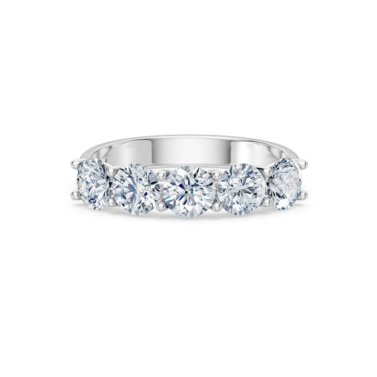 Inel din Aur cu Diamante, Forma Rotund Briliant, 1,75 CT