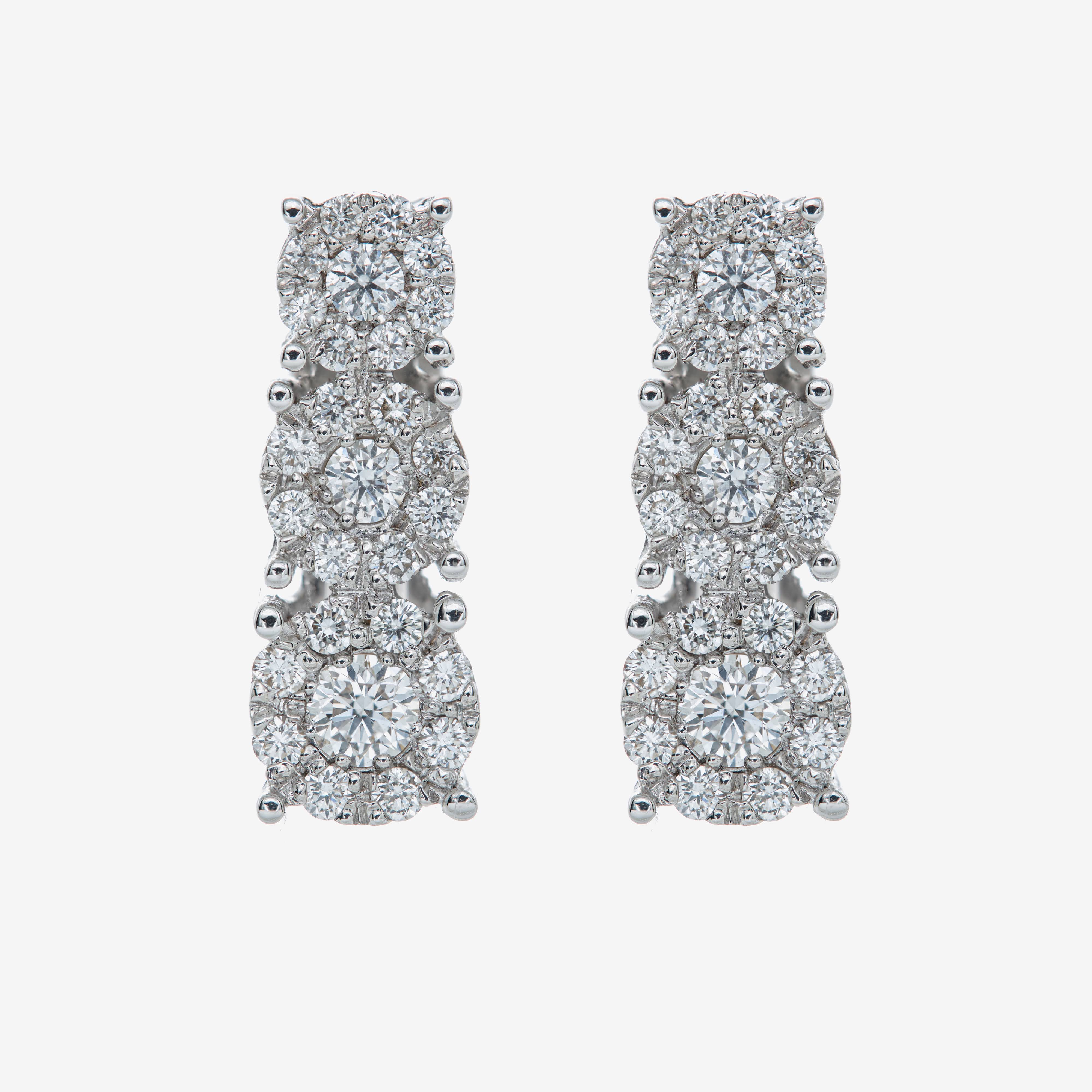 Calista diamond earrings