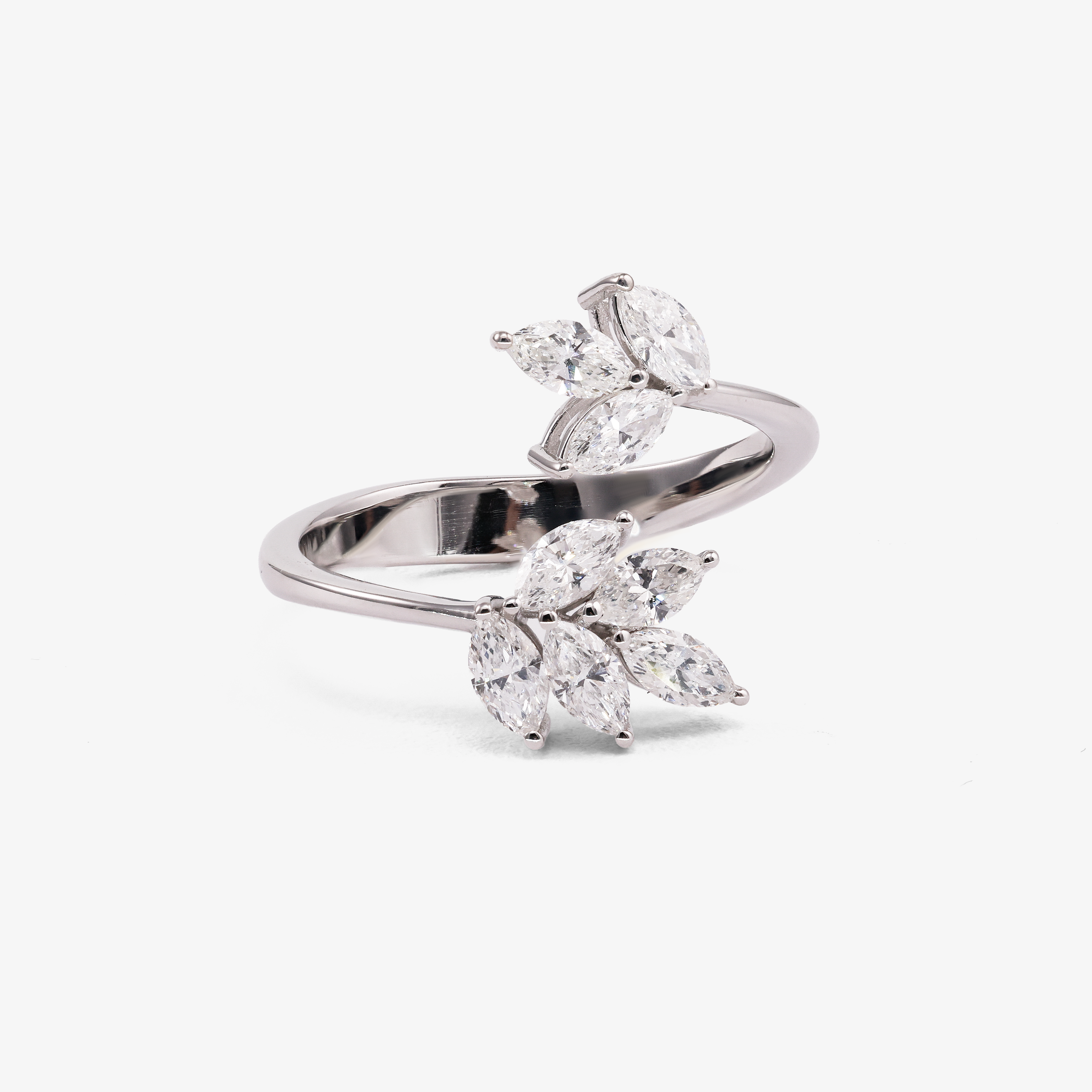 Inel aur 18k cu diamante 0.98 ct