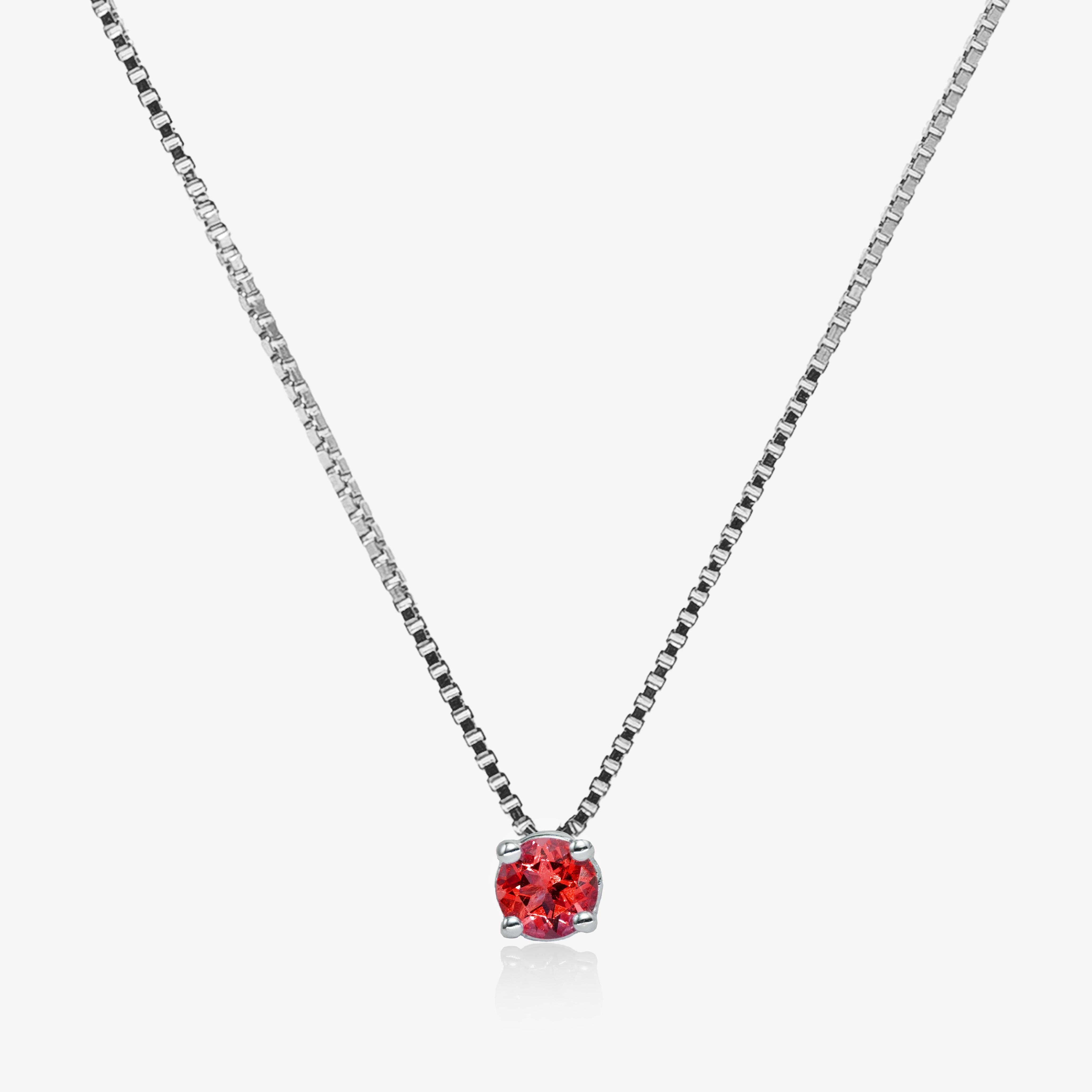 Colier aur 18k cu rubin 0.15 ct