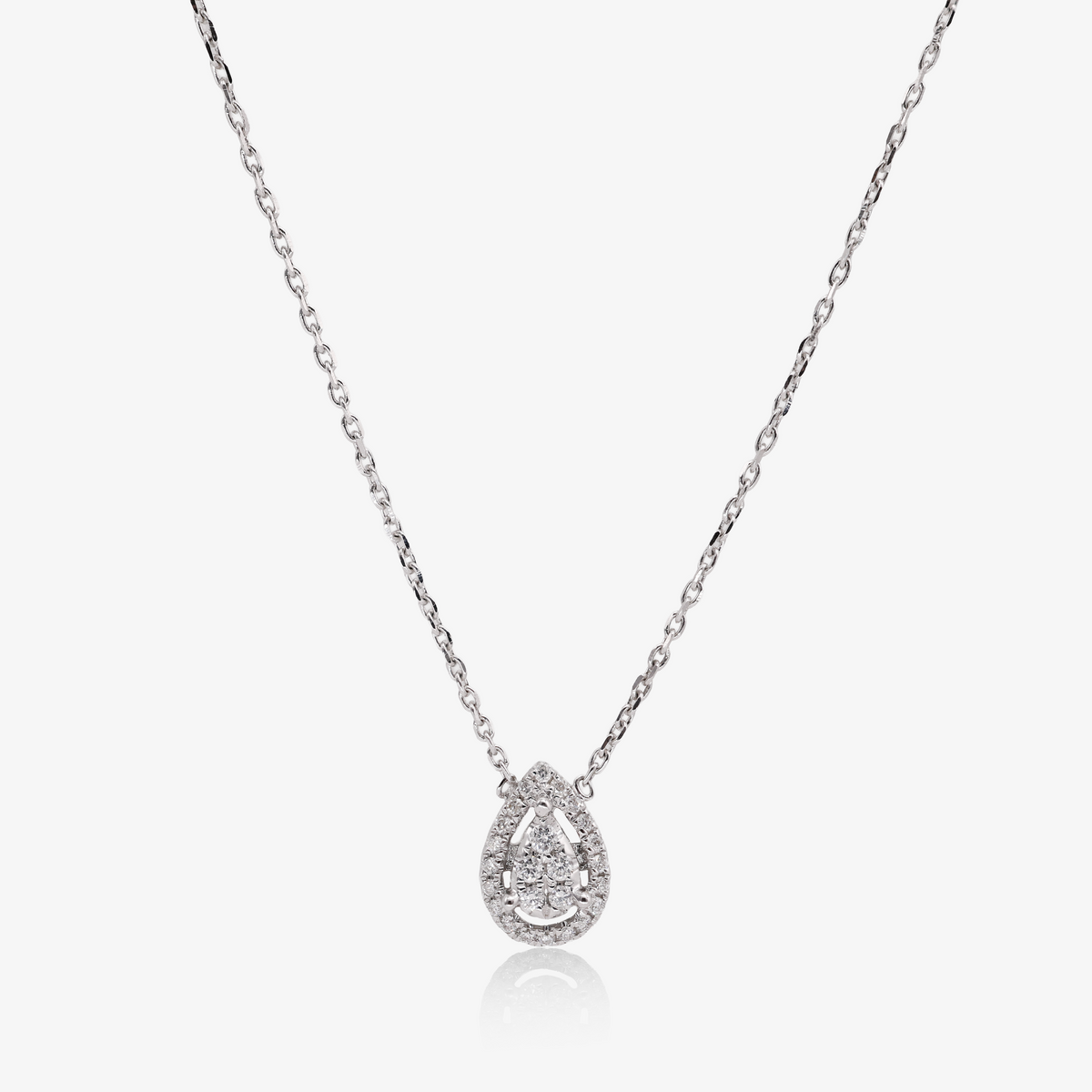 Colier aur 18k cu diamante 0.09 ct