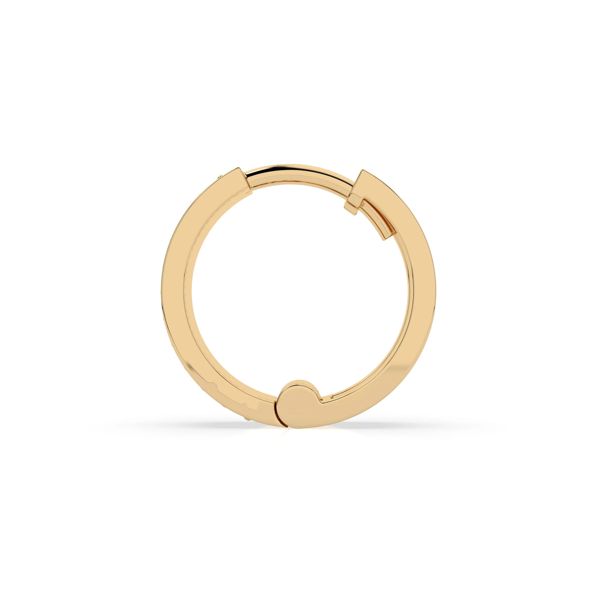 Cercei din Aur cu Diamante, Forma Rotund Briliant, 0,35 CT