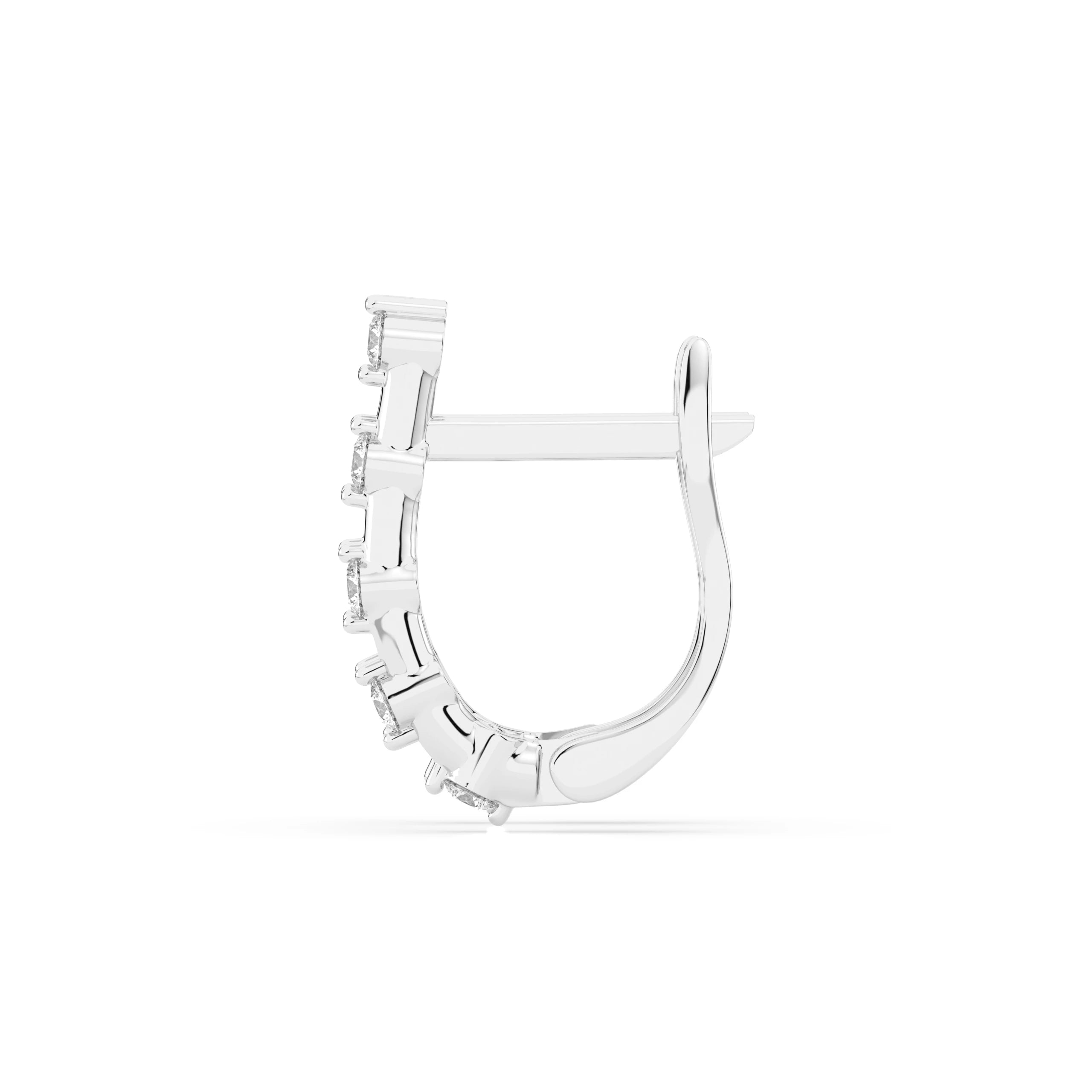 Cercei din Aur cu Diamante Rotunde Briliant 0.20 CT