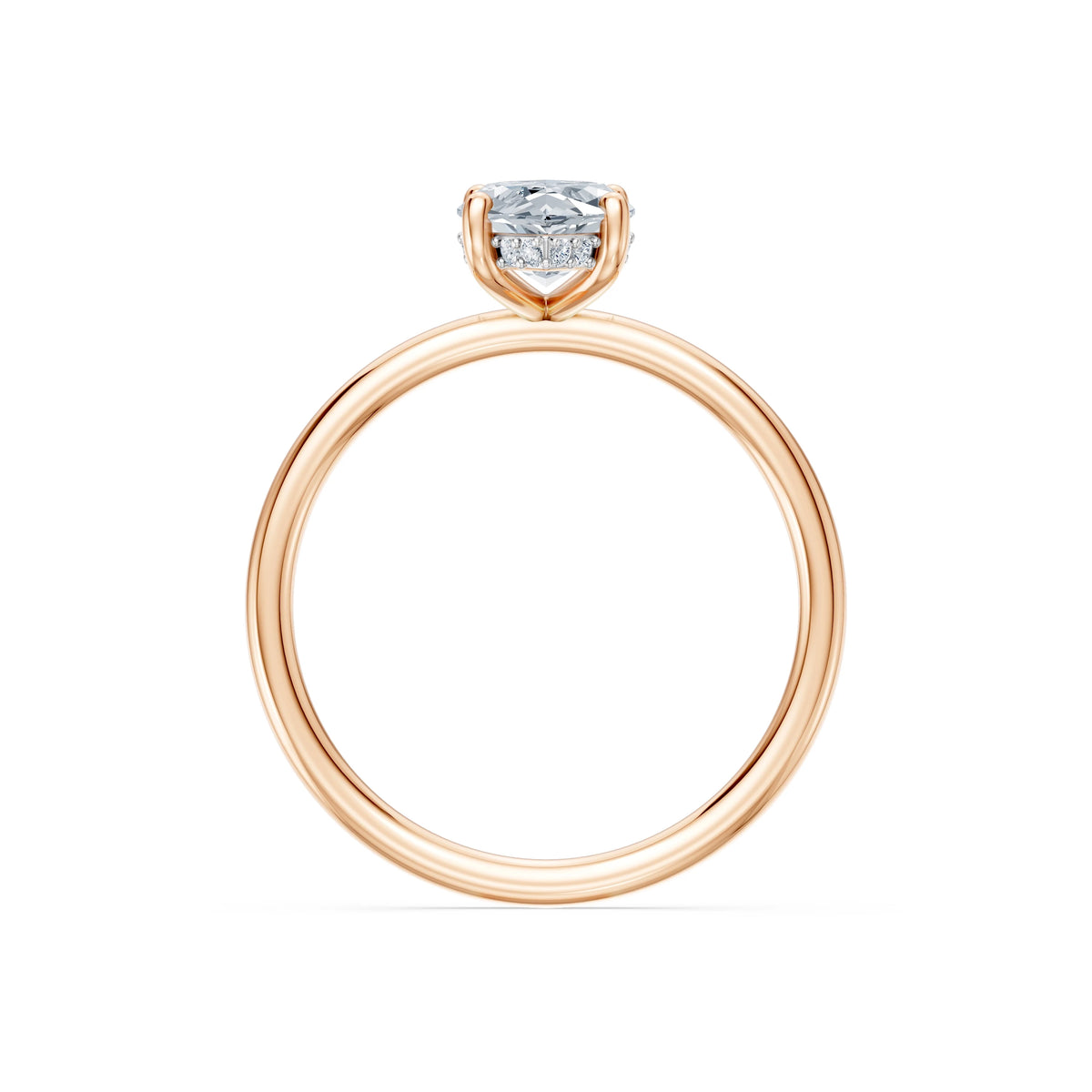 Inel de Logodnă Solitaire din Aur, Diamant Marquise 1,50 CT