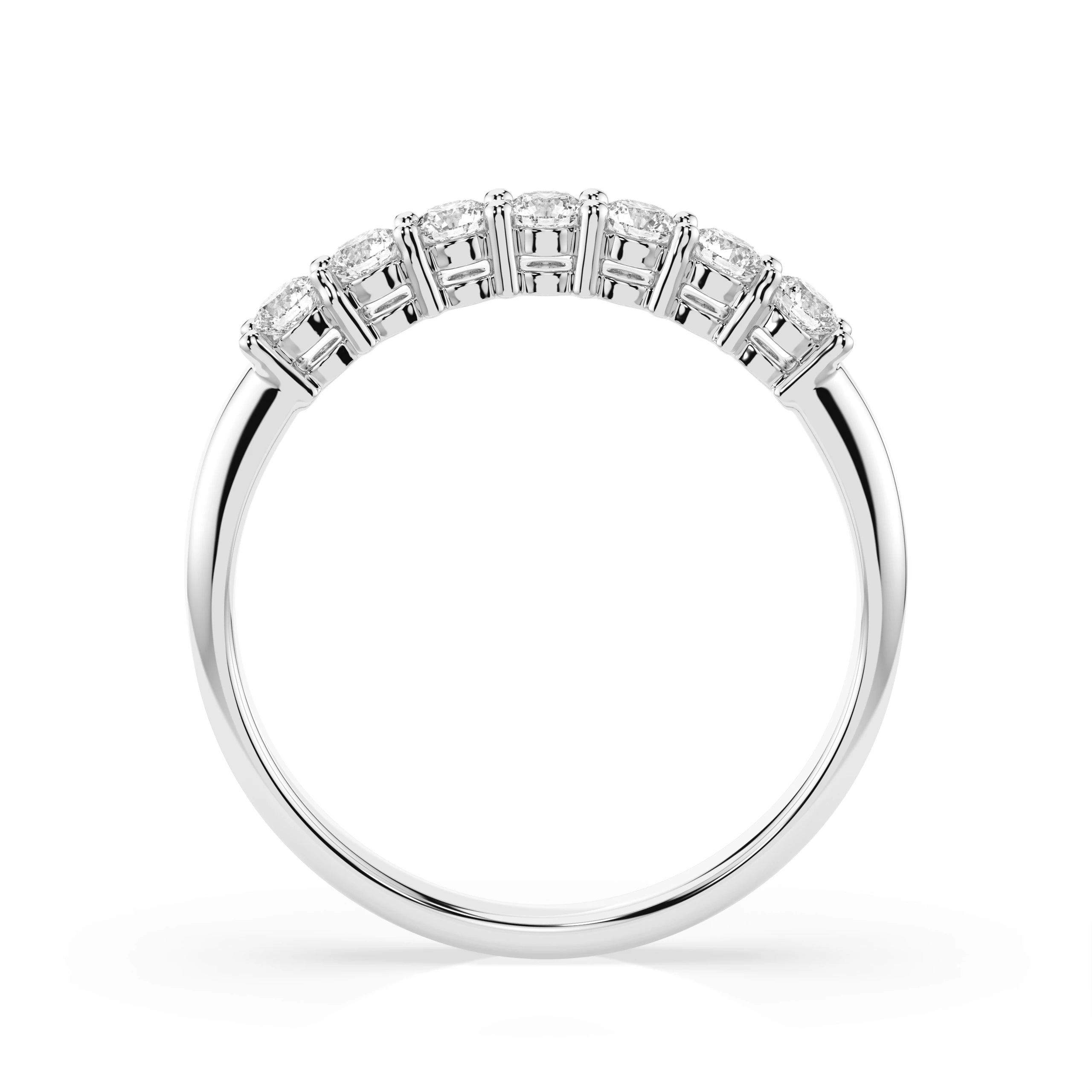 Inel din Aur cu Diamante Rotunde Briliant 0.42 CT