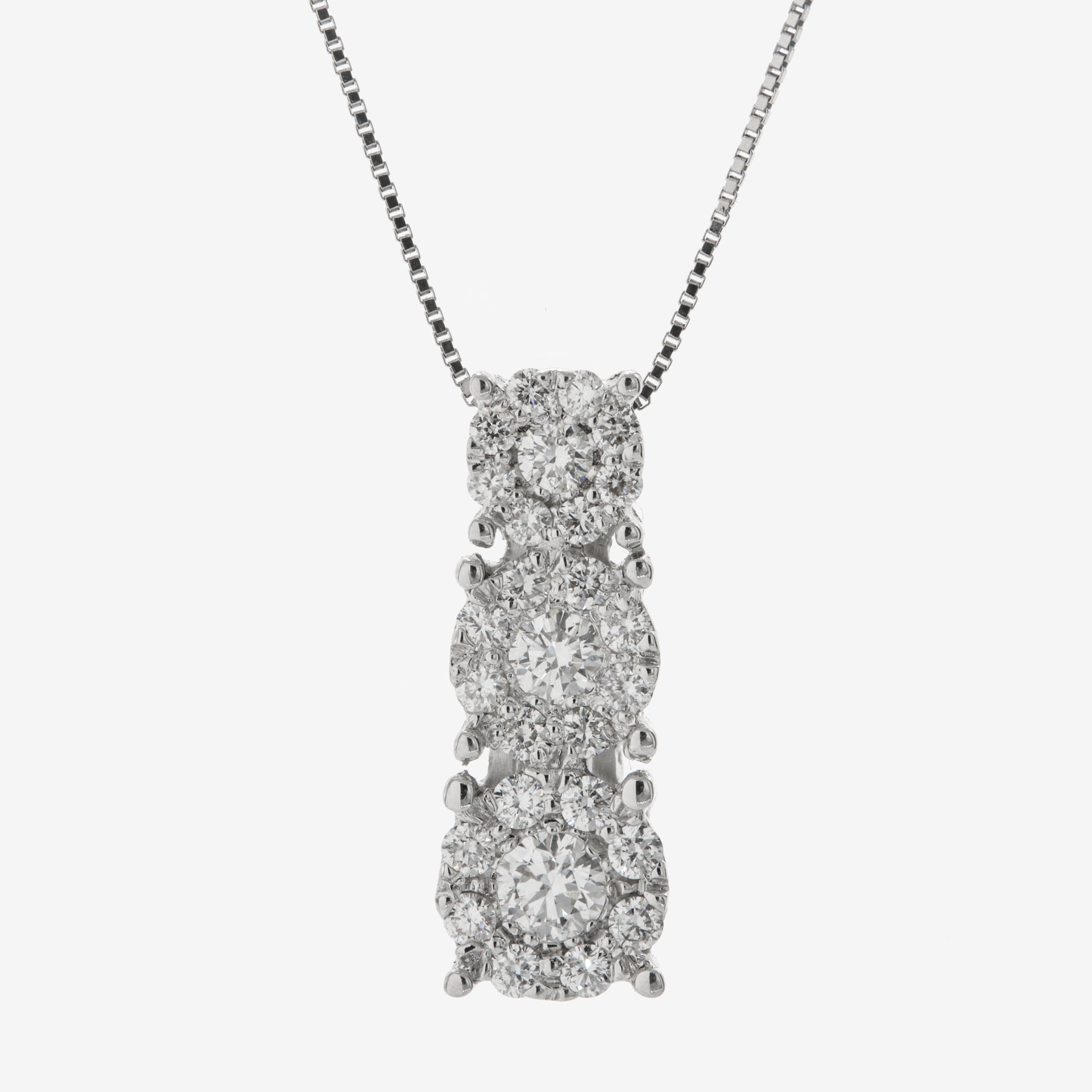 Elam necklace with diamonds