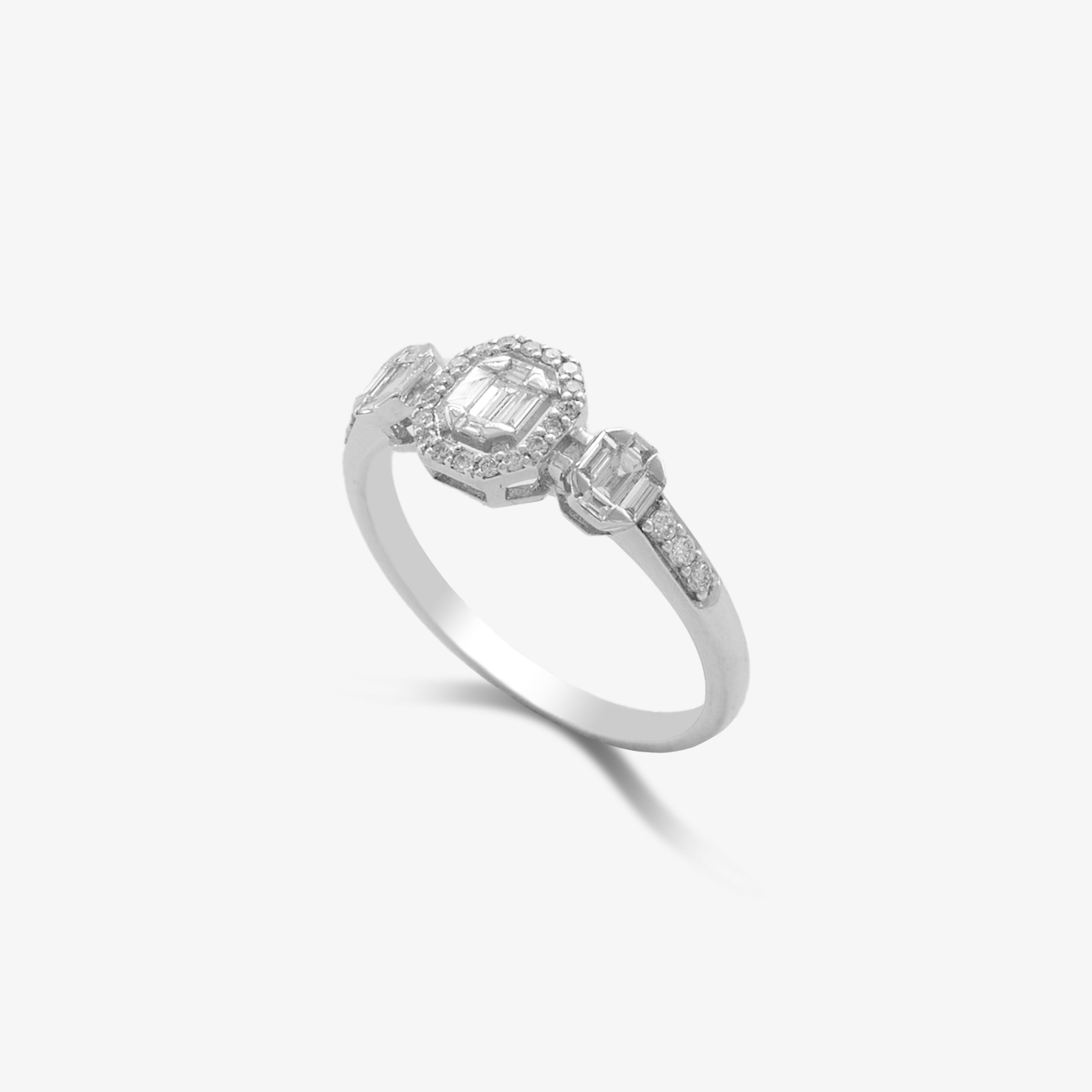 ALCYONE RING WITH DIAMONDS