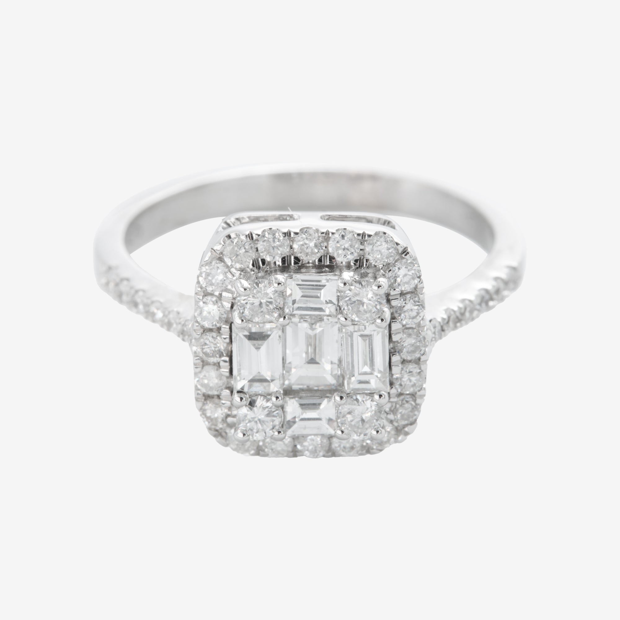 THEA RING WITH DIAMONDS